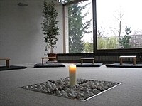 Meditationsraum im Haus der Stille der EKiR, Rengsdorf (Foto: F. Ungerathen)